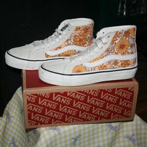 VANS Trippy Floral High Top Sneakers